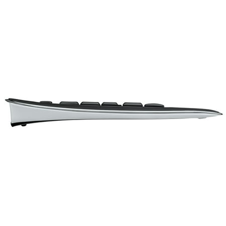 Logitech - K800 Full-size Wireless Illuminated Keyboard - Black