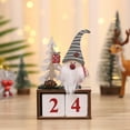 thumbnail image 5 of WHAMVOX  Calendar Ornament Small Advent Table Christmas Decor Elder Grey, 5 of 8