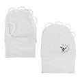thumbnail image 1 of Guantes de golf transpirables, antideslizantes, elásticos, de verano, para remar y hacer senderismo. XL Blanco Izquierdo, 1 of 5