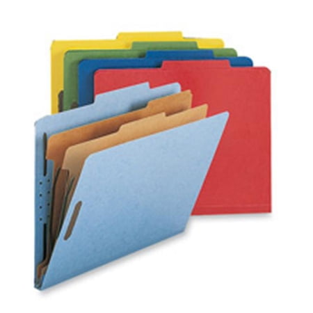 Classification Folders- w- Fstnrs- 2 Dvdrs- Letter- YW