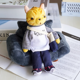thumbnail image 4 of Muñeco colgante de peluche con forma de gato de dibujos animados, bonito bolso de gatito, regalo para niños, 2023, 4 of 5