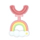 thumbnail image 1 of Cepillo de dientes en forma de U para niños Cepillo de dientes en forma de U Cepillo de dientes de masaje para blanquear la boca Cepillo de dientes de silicona suave de grado alimenticio Mango de arc JAMW Sencillez, 1 of 5