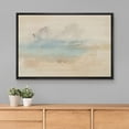 thumbnail image 4 of PixonSign Framed Canvas Print Wall Art Pastel Abstract Paint Stroke Landscape Nature Wilderness Illustrations Modern Art Decorative Minimal Rustic for Living Room, Bedroom, Office - 16"x24" Black, 4 of 5