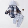 thumbnail image 2 of HCNTES Baby Boy Winter Clothes Baby Boy Clothes Boy Outfits Baby Hoodie Romper Winter 0 6 9 12 18 Months Baby Clothes Boy, 2 of 8