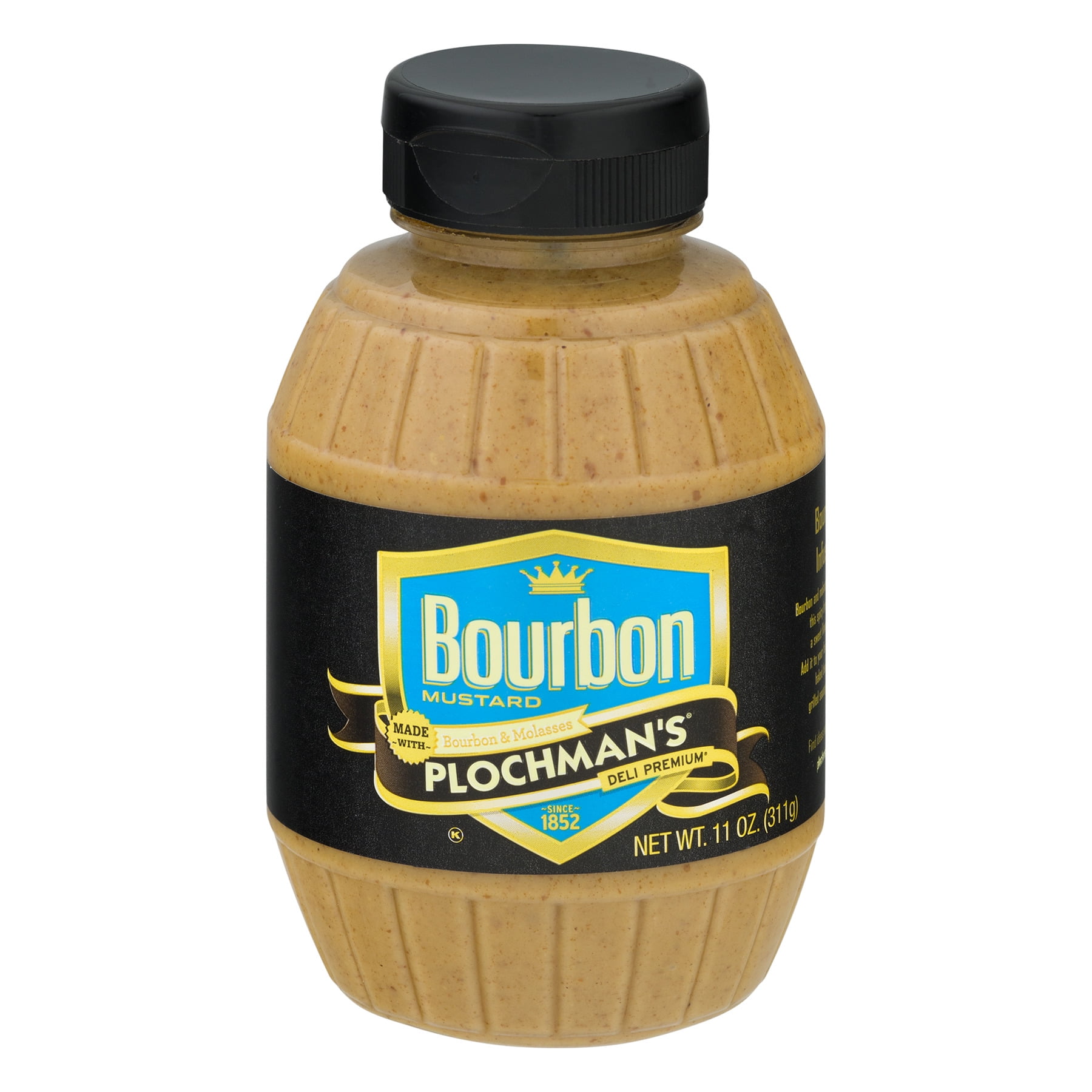 Plochman's Bourbon Mustard, 11.0 OZ