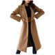 thumbnail image 2 of Puntoco Abrigo de mujer Moda mujer Manga larga Frente abierto Prendas de abrigo sueltas Blusa sólida Abrigos Tops Bolsillos con botones Blusa Abrigo Liquidación de Navidad Puntoco  Puntoco-1276, 2 of 9
