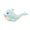 Dolphin, variant on Cute Sea Turtle Stuffed Animal Plush Toy,Soft Huggable Sea Turtle Plush,Adorable Sea Turtle Stuffed Animal for Ocean Lovers