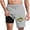 Gray, variant on DODADAWANJ Mens Board Shorts with Liner 5 Inch Quick Dry Swim Trunks with Pocket Fashion Hawaiian Tropical Printed Beach Short Dark Blue M