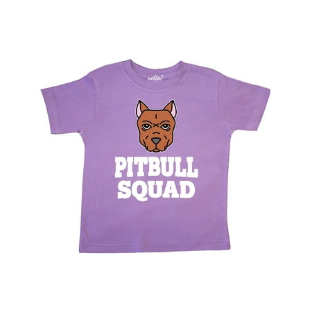 

Inktastic Dog Pitbull Squad Gift Toddler Boy or Toddler Girl T-Shirt