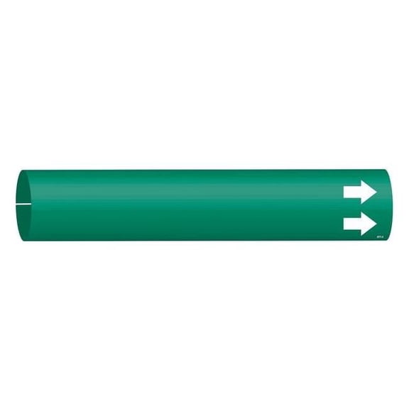 Brady Pipe Marker,13/16 in H,4/5 in W 4011-A