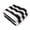 Black and White, variant on HONEY HOME Outdoor Chair Cushions Set of 2, 19 x 19 x 4 Inch Tufted Seat Cushions with Ties, Waterproof Patio Chair Pads for Dining Chairs, Garden & Outdoor Furniture