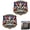 ColorB, variant on USA 250th Anniversary Car Emblem Badge, Patriots Flag Edition Metal Car Emblem Badge, 3D Metals Cars Emblems, Red and Blue Patriots Flag Metal Decal Auto Badges Decal