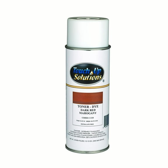 Touchup Aerosol Toner Dark Red Mahogany, 12Oz.