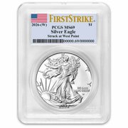 2026-W American Silver Eagle MS-69 PCGS FirstStrike
