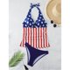 thumbnail image 5 of Trajes de Baño Sexy para las Mujeres, Impresión de Verano con Cojín de Pecho, sin Soporte de Acero Traje de Baño sin Espalda, 5 of 7