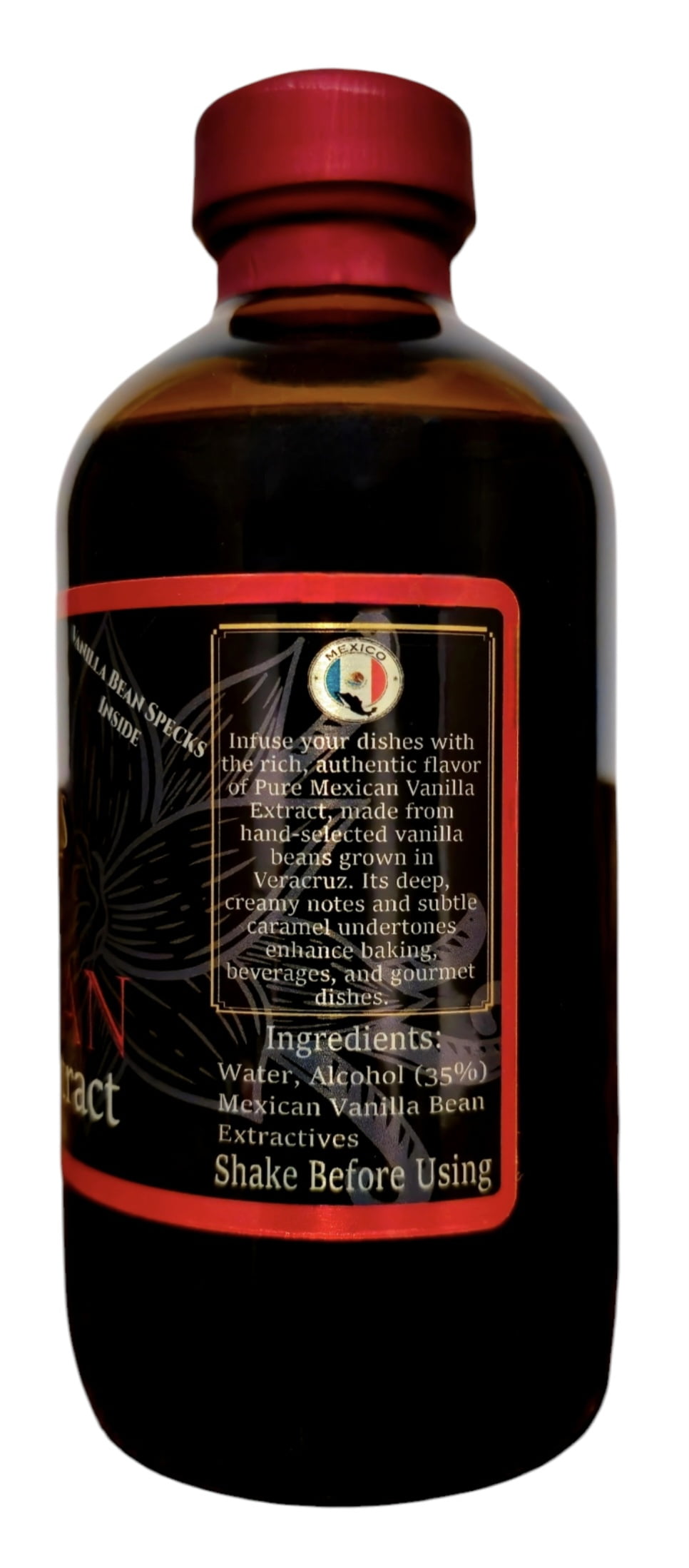 Hanson's Vanilla Co. - Pure Mexican Vanilla Extract - 8 oz