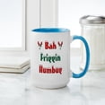 thumbnail image 4 of CafePress - Bah Friggin Humbug Large Mug - 15 oz Ceramic Large White Novelty Mug, 4 of 4