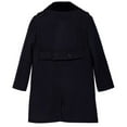 thumbnail image 2 of Isaac Mizrahi Boy's 2-20 Velvet Collar Quilt Lined Wool Blend Peacoat, 2 of 2