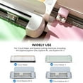 thumbnail image 3 of Premium Fine Point Blade Compatible with Cricut Maker 3/Maker/Explore 3/Explore Air 2/Air/One,Fine Point Blade Housing for Slicing Cuts Glitter Vinyl,Cardstock,Faux,Adhesive Foil,Vellum and Etc（Gold）, 3 of 12