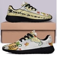 thumbnail image 3 of WeStVirginia Stte Fall Thanksgiving Pumpkins Shoes Sneakers Black Size 11.5, 3 of 7