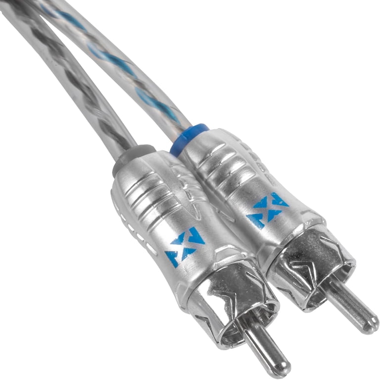 NVX XIX25 Car Audio RCA Audio Interconnect Cable 16 ft OFC 2