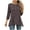 Brown Plus Size Blouse for Women_m, variant on CYMMPU 3/4 Sleeve Blouses for Women Dressy Casual Tunic Tops Crew Neck Loose Fit Flower Printed Spring Tops Summer Trendy Shirts Flare Hem Hide Belly Tops to Wear with Leggings T-Shirts XXL