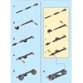 thumbnail image 4 of LEGO DC Superheroes Batman: Ensemble Mini Batcycle (37 Pcs) - Figurine Non Incluse, 4 of 8
