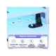 thumbnail image 3 of Zocalo Escritorio Gamer Para Pc 190cm Con Luces, Enchufes, Estantes - Blanco, 3 of 4