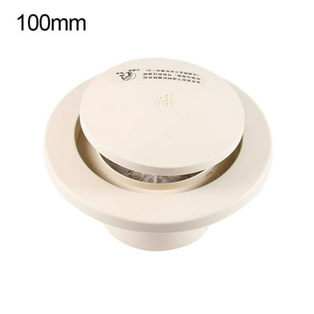 

Durable Air Circulation Air Conditioning Supplies Round Air Vent Extract Valve Grille Ducting Ventilation Grilles Vents Cover 100MM