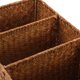 thumbnail image 4 of EXHUMKY Cesta Organizadora De Con Robusto Y 3 Compartimentos Color Chocolate, 4 of 5