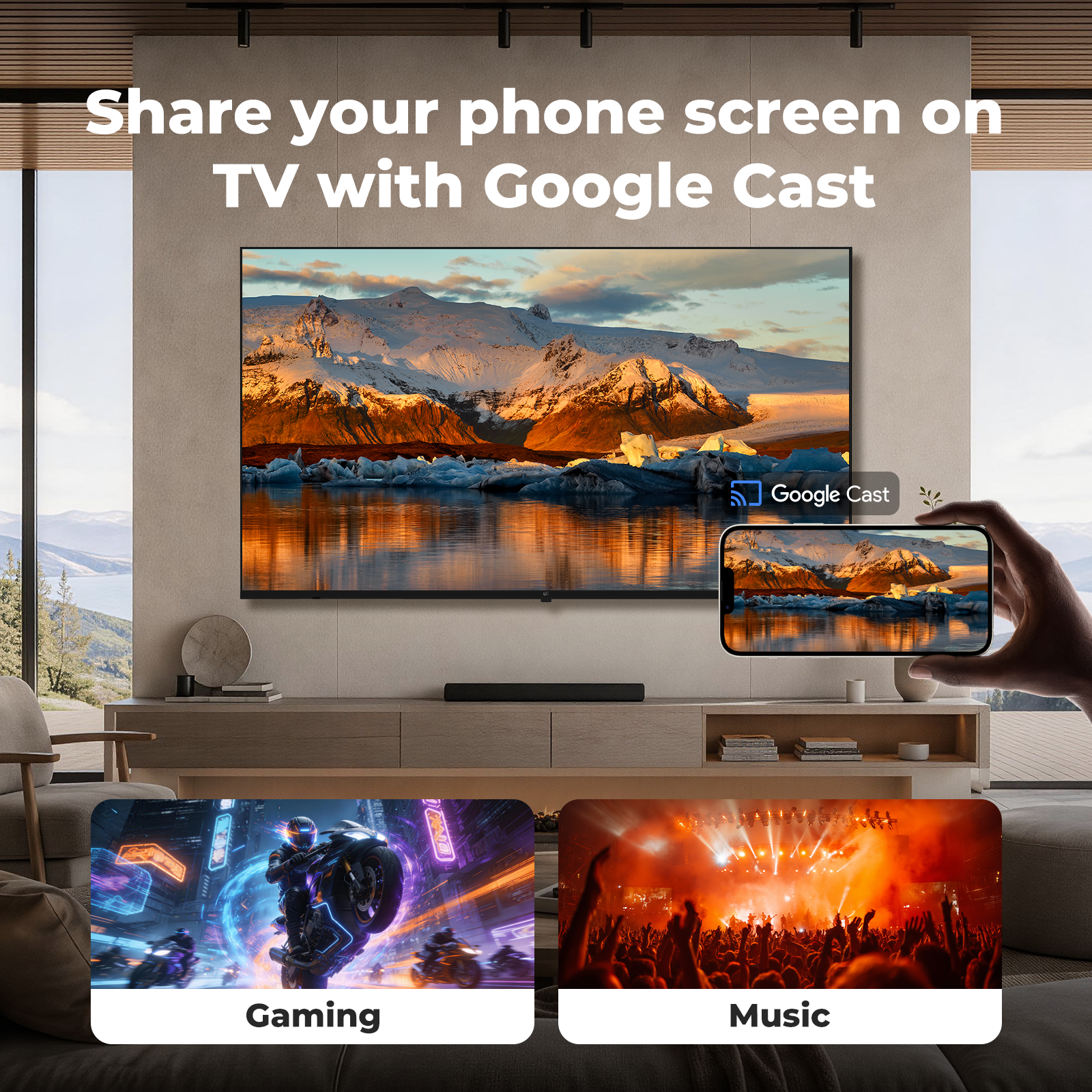 FPD 40" Class Full HD Smart TV with Google TV photo 7