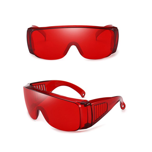 Fashion Sunglasses Men Glasses for Women Work Goggle Wrap Blue Clear Red Pink Eye Protection Eyewear Red other