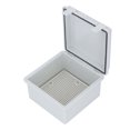 2024 IP67 Waterproof Junction Box with Hinge Cover ABS Plastic Outdoor