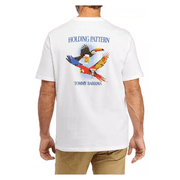 Tommy Bahama Men's, Holding Pattern Short SleeveT-Shirt, White, M/M