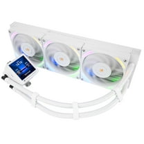 Thermalright Frozen Vision 360 ARGB V2 White CPU Liquid Cooler - Magnetic Fixed 2.88” Display DIYable Theme, 2150RPM PWM Fan for AMD AM4/AM5, LGA115X/1200/1700/1851/2011/2066