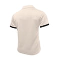 thumbnail image 5 of Timoontee Men's Short Sleeve Basic T Shirt Breathable Fabric Moisture Wicking Lapel Collar V For Daily Wear SKU7006 Yellow L, 5 of 6
