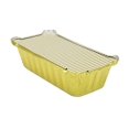 thumbnail image 2 of KitchenDance Disposable Aluminum Closable Loaf Pans with Lids - 2 Pounds Aluminum Foil Pans for Cakes, Cobblers - Baking Pans Perfect for Baking, Storing, Preparing Food - 1850 (Gold, 1000), 2 of 4