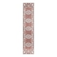 thumbnail image 3 of Unique Loom Eco Traditional Collection Area Rug - Salvage (2' 7" x 12' Runner Dusty Rose/Ivory), 3 of 7