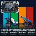 thumbnail image 5 of JoyWheels 24V Go Cart  for Kids,Licensed BMW Drift Cart with 400W Powerful Motor, Electric Ride on Go Kart for Kids Age 6+,8 mph,Blue, 5 of 9