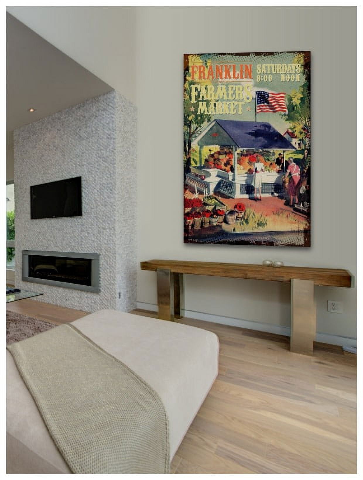 Marmont Hill "Farm Fresh Produce" Painting Print on Canvas