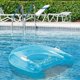 thumbnail image 5 of Inflatable Chair Floats with Cup Holders [Set of 4] Sit 'N Float Inflatable Colorful Floating Loungers, Sitting Pool Floats come in 2 Fun Colors; Blue, 5 of 5