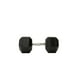 thumbnail image 3 of Par de Mancuernas Hexagonales UNIFITNESS Negro de 25 kg, 3 of 4