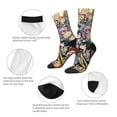 thumbnail image 6 of Boku My Hero Academia Adult Socks Breathable Cozy Soft Crew Socks Novelty Casual Calf Stockings For Men Women, 6 of 8
