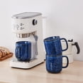 thumbnail image 5 of Malacasa Stoneware Coffee Mugs Set, 16 oz Coffee Cups Set of 4, Dishwasher & Microwave Safe, Blue, 5 of 10