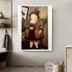 thumbnail image 5 of Divertido retrato de mujer y hombre de Fernando Botero bebiendo jugo, pósteres artísticos, pintura en lienzo, impresiones de pared, imagen para la decoración del hogar de la habitación, 5 of 5