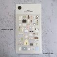 thumbnail image 2 of 1pc Daily Deco Sticker, The Things In My Bag, Nylon Stickers For Scrapbooking Diy Journal Stationery Sticker Deco Art Supply, 2 of 4