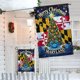 thumbnail image 2 of Bandera de Maryland para la Feliz Navidad, bandera de jardín, banderas de EE. UU. para casas, bandera decorativa para interiores y exteriores, 2 of 5