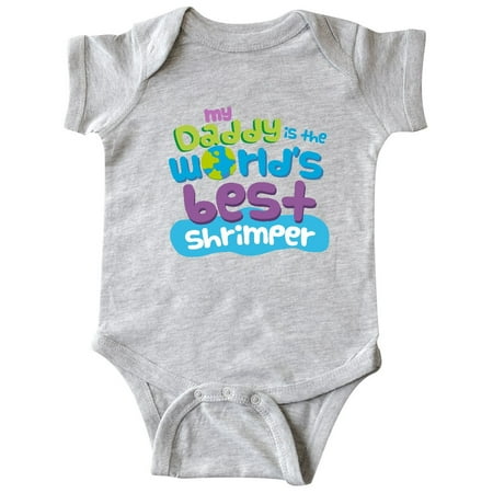 

Inktastic Shrimper Dad Gift Idea Gift Baby Boy or Baby Girl Bodysuit