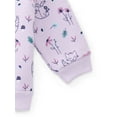 thumbnail image 3 of Garanimals Baby Girls Printed Fleece Sweatshirt with Long Sleeves, Sizes 6-24 Months, 3 of 3