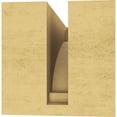 thumbnail image 4 of 4"W x 8"D x 4"H Wide Rivera Rough Cedar Woodgrain TimberThane Corbel, Primed Tan, 4 of 6